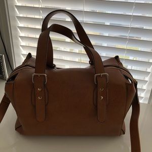 Forever 21 Tan Faux Leather Bag